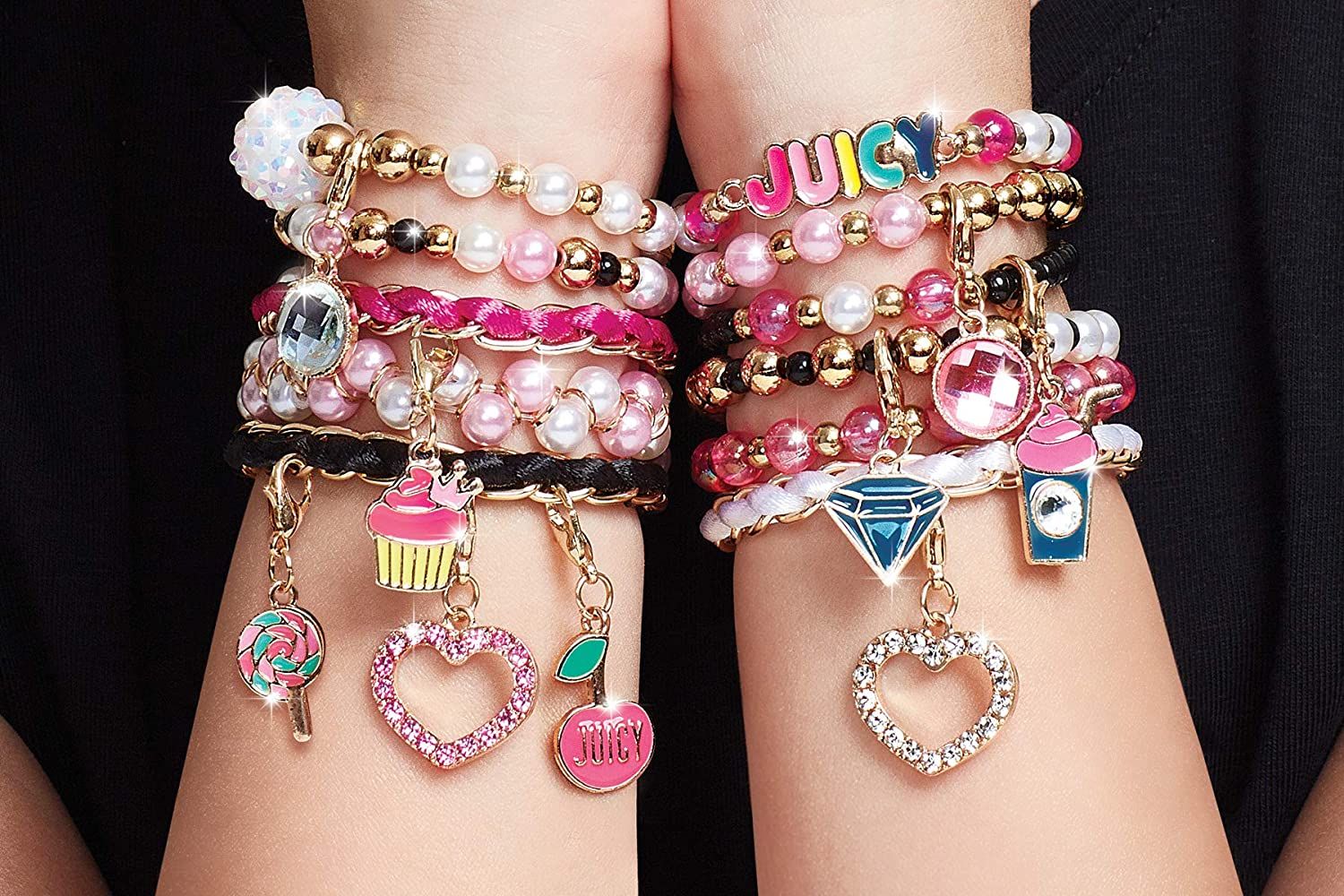 Buy Juicy Couture Pink And Precious Bracelets Maker | Yallatoys.com