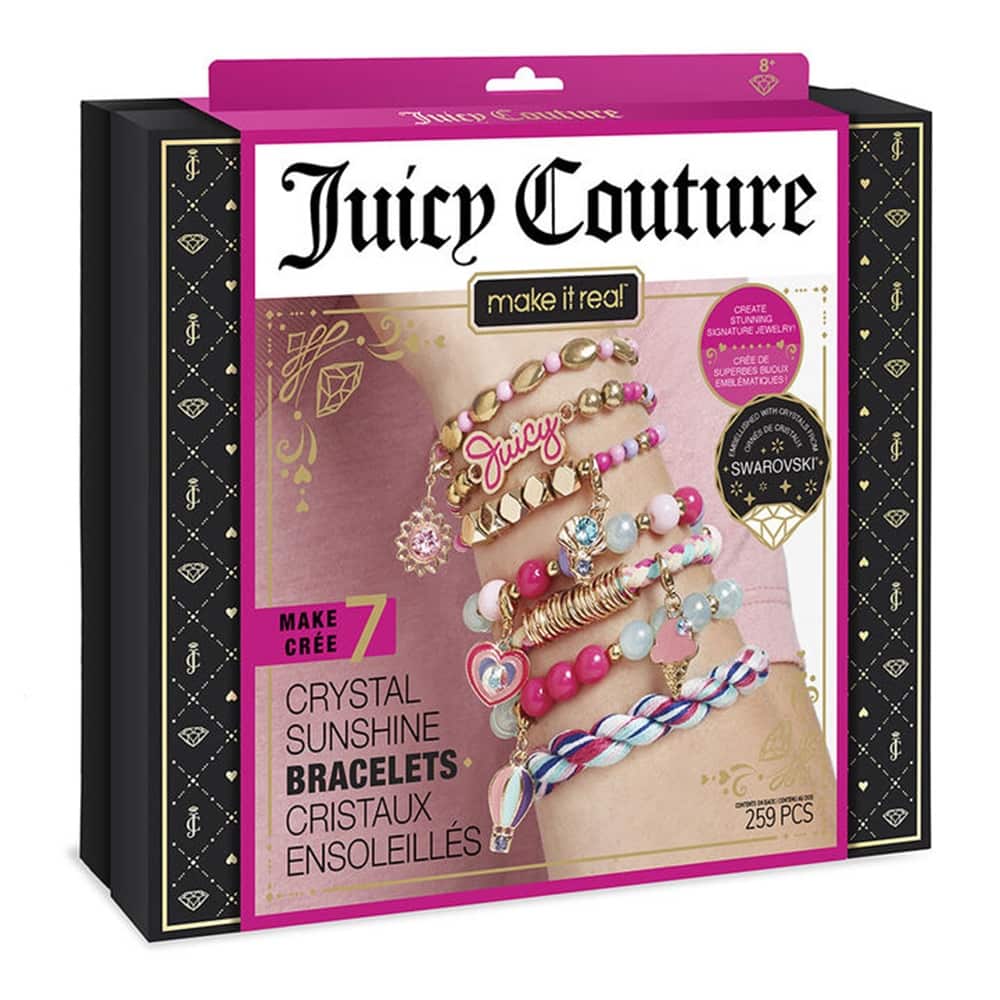 Buy Juicy Couture Crystal Sunshine Swarovski Bracelet Kit | Yallatoys.com