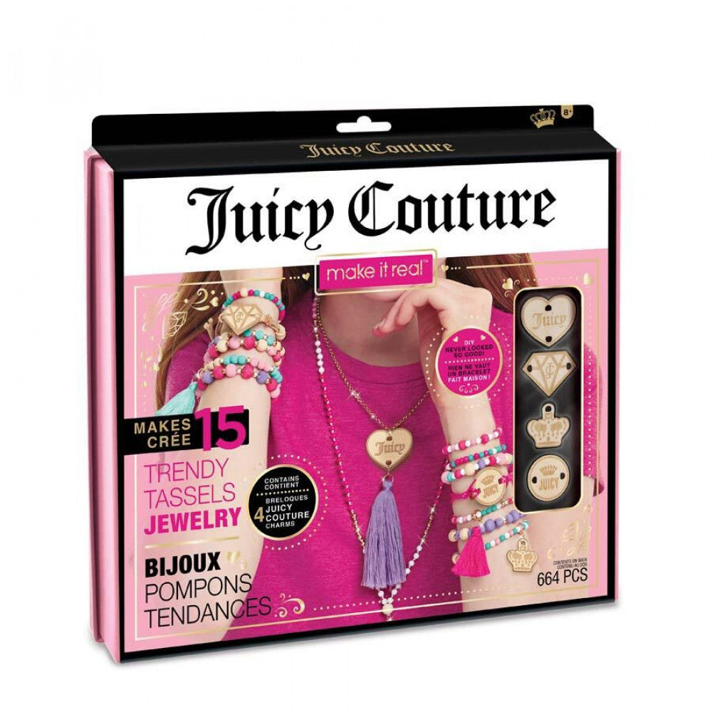 Buy Juicy Couture Trendy Tassels Bracelet Jewelry Making Kit | Yallatoys.com
