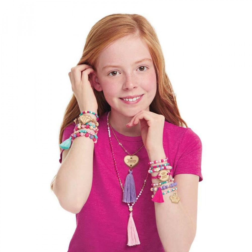 Buy Juicy Couture Trendy Tassels Bracelet Jewelry Making Kit | Yallatoys.com