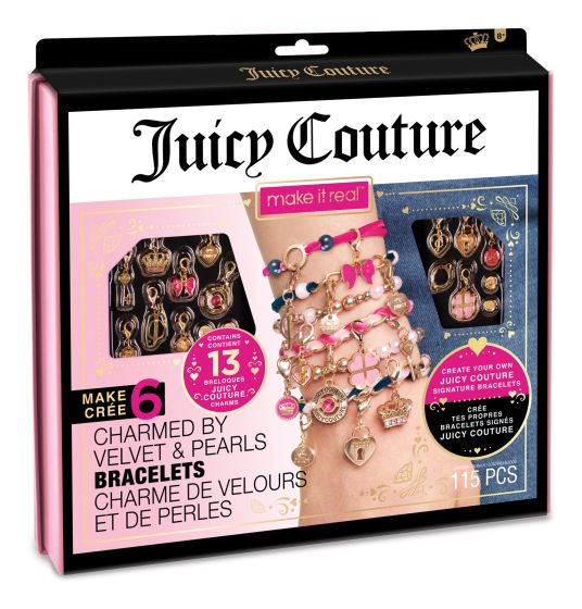 Buy Juicy Couture Charmed by Velvet & Pearls Bracelet Kit | Yallatoys.com