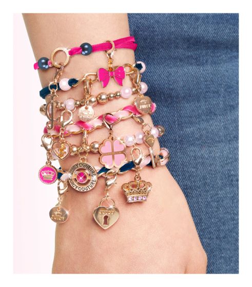 Buy Juicy Couture Charmed by Velvet & Pearls Bracelet Kit | Yallatoys.com