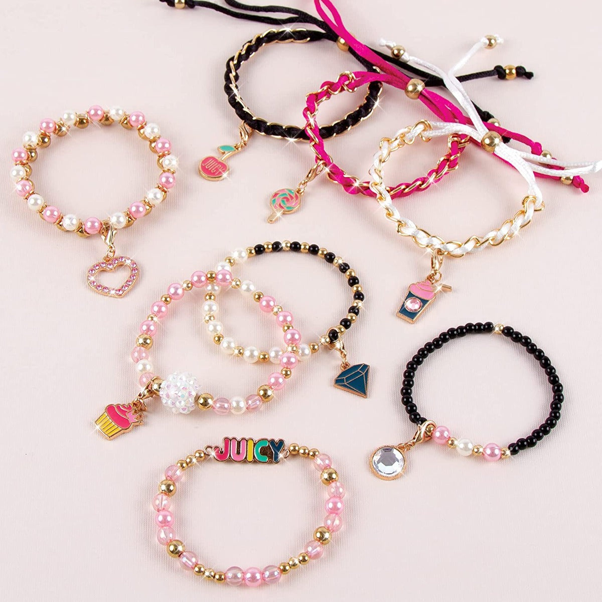Buy Juicy Couture Pink & Precious Bracelets Maker | Yallatoys.com
