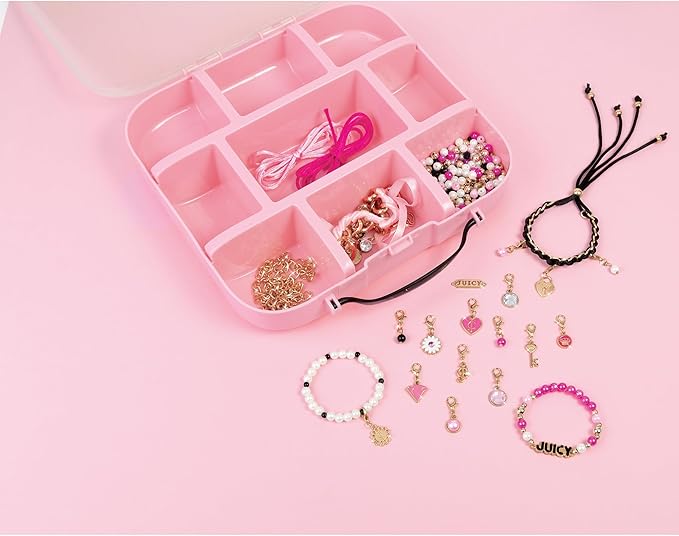 Buy Juicy Couture Glitz N Glam Charm Bracelets 494pc DIY Kit | Yallatoys.com