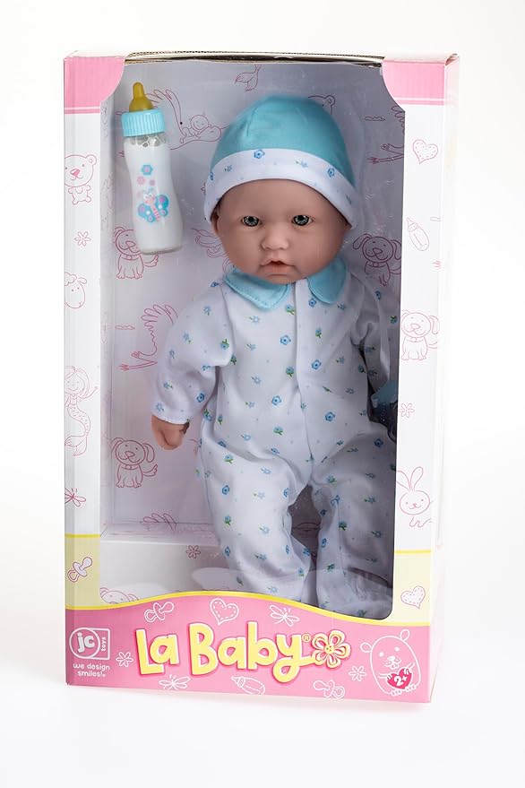 Buy JC Toys La Baby Caucasian Baby Doll 11Inch | Yallatoys.com