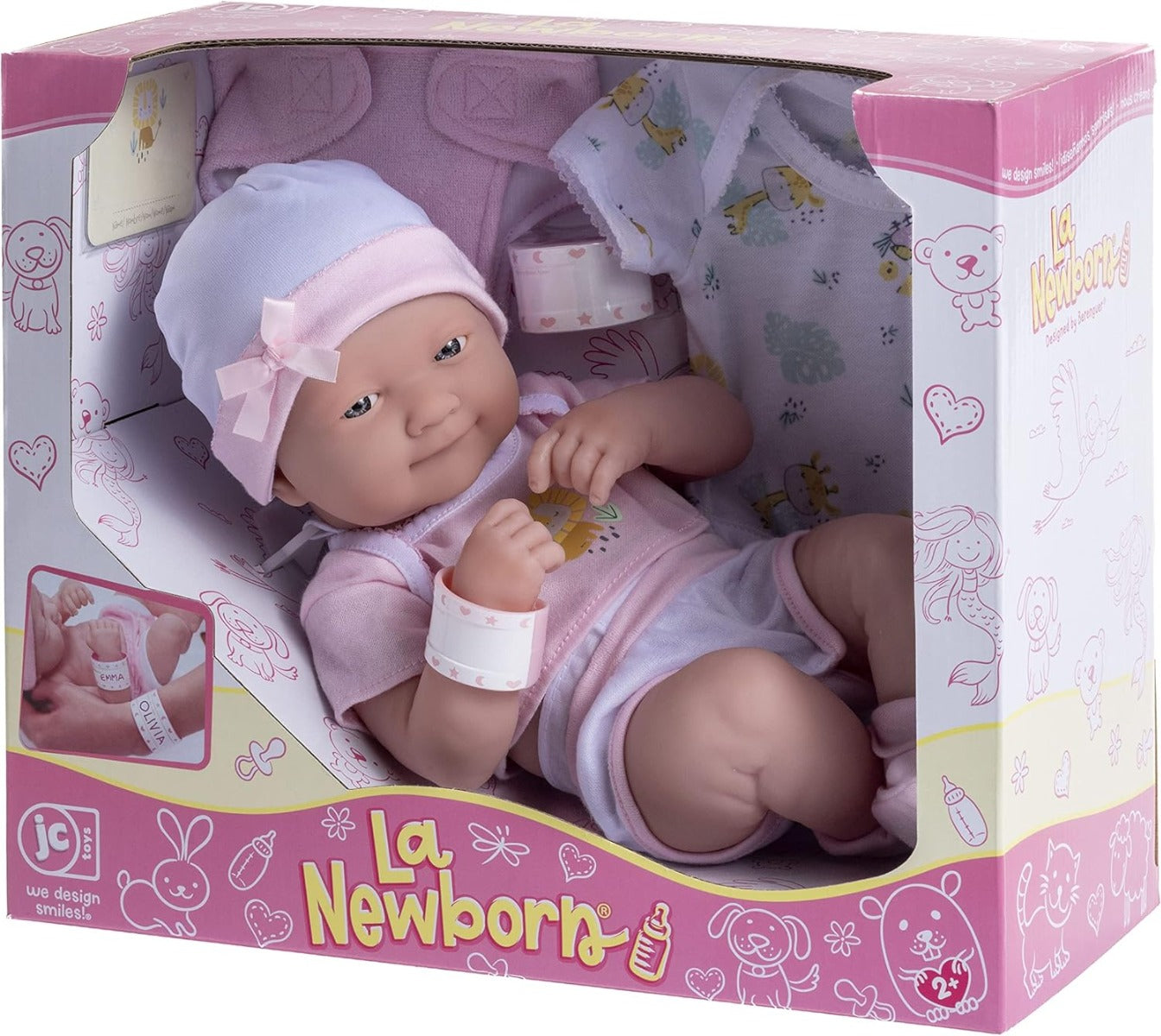 Buy JC Toys JC Dolls 14Inch La Newborn Gift Set | Yallatoys.com