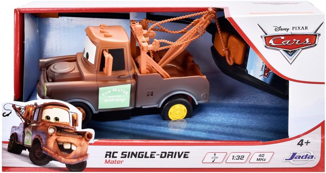 Buy Jada Remote Controlled Cars Mater 1:32 Scale | Yallatoys.com