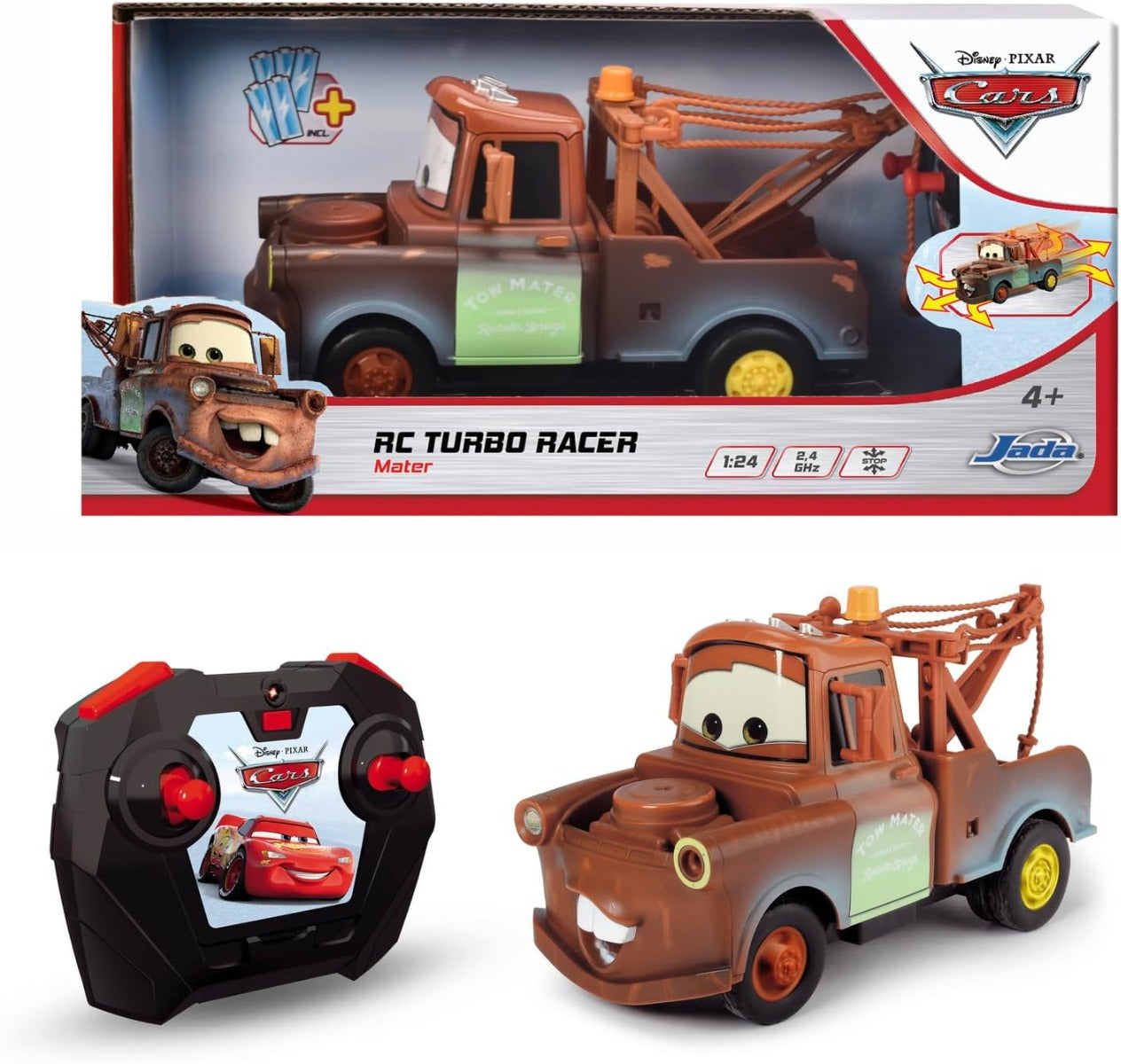 Buy Jada Remote Controlled Cars Turbo Racer Mater | Yallatoys.com