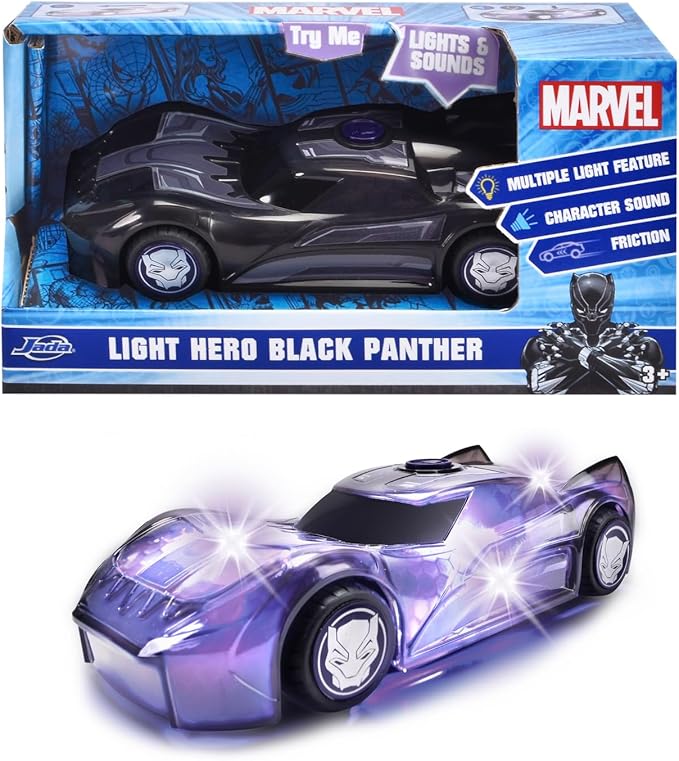 Buy Jada Toys Marvel Light Hero Black Panther 1:32 | Yallatoys.com