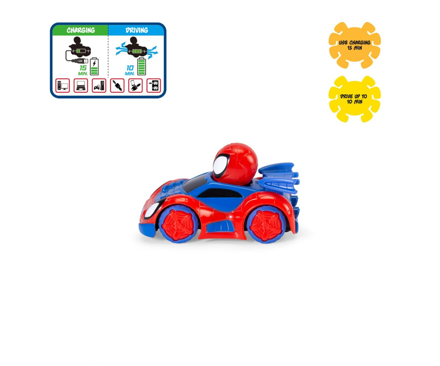 Buy Jada Remote Controlled Spidey Web Crawler 1:50 Scale | Yallatoys.com
