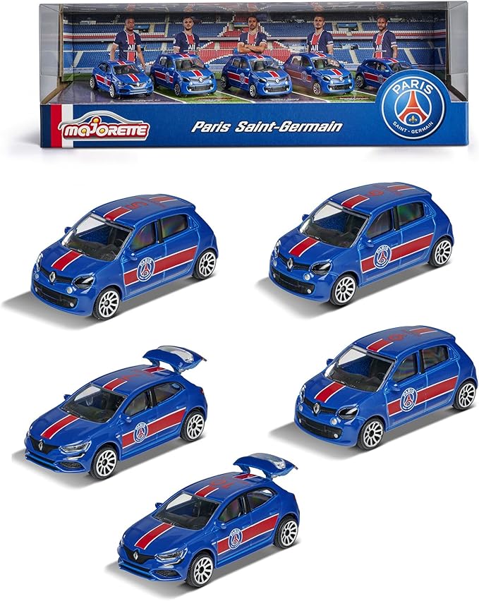 Buy Majorette PSG Vehicle 5pcs Gift Pack | Yallatoys.com