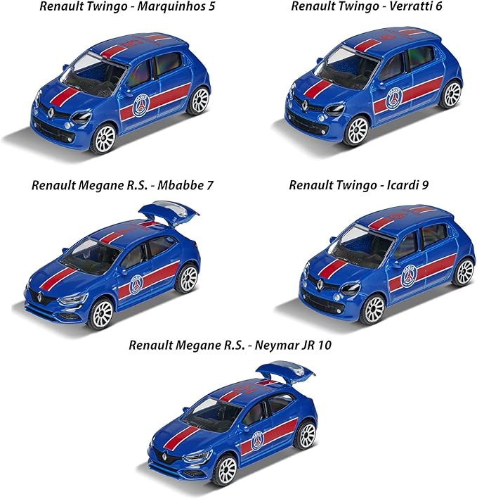 Buy Majorette PSG Vehicle 5pcs Gift Pack | Yallatoys.com