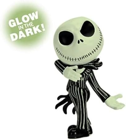 Buy Jada Disney Jack Skellington Metal Figure Glow in the Dark 4inch | Yallatoys.com
