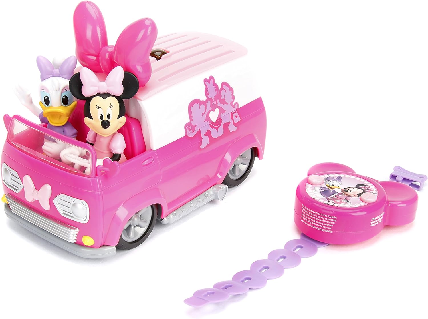Buy Jada Disney Junior Minnie Mouse Happy Helper Van Remote Control | Yallatoys.com