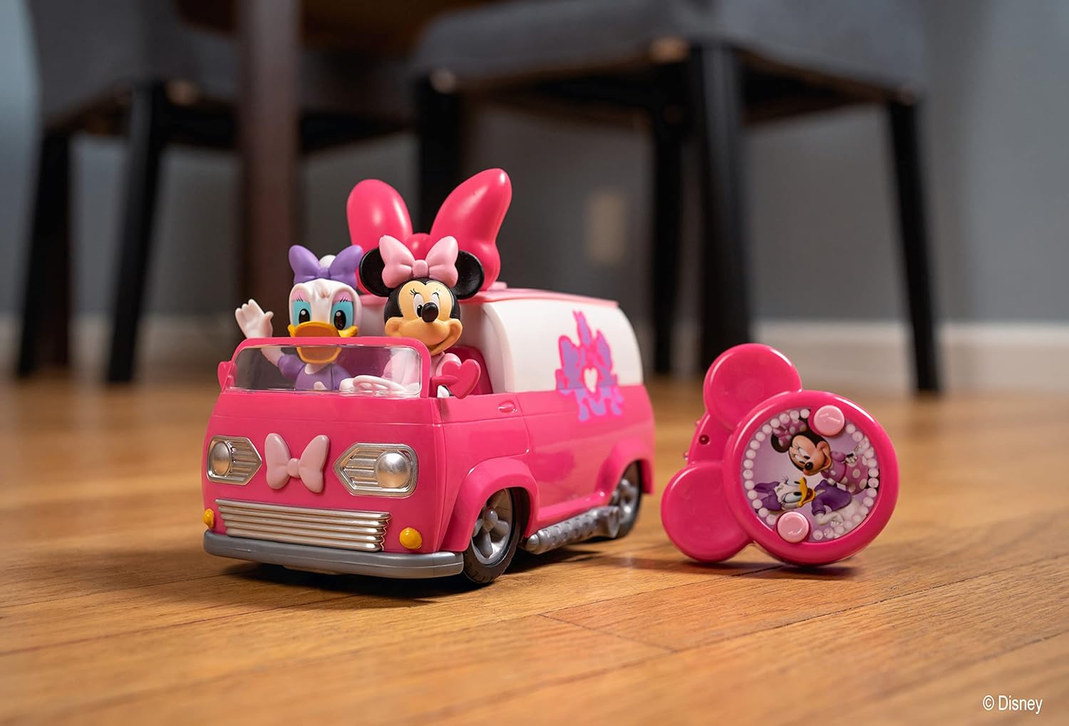 Buy Jada Disney Junior Minnie Mouse Happy Helper Van Remote Control | Yallatoys.com