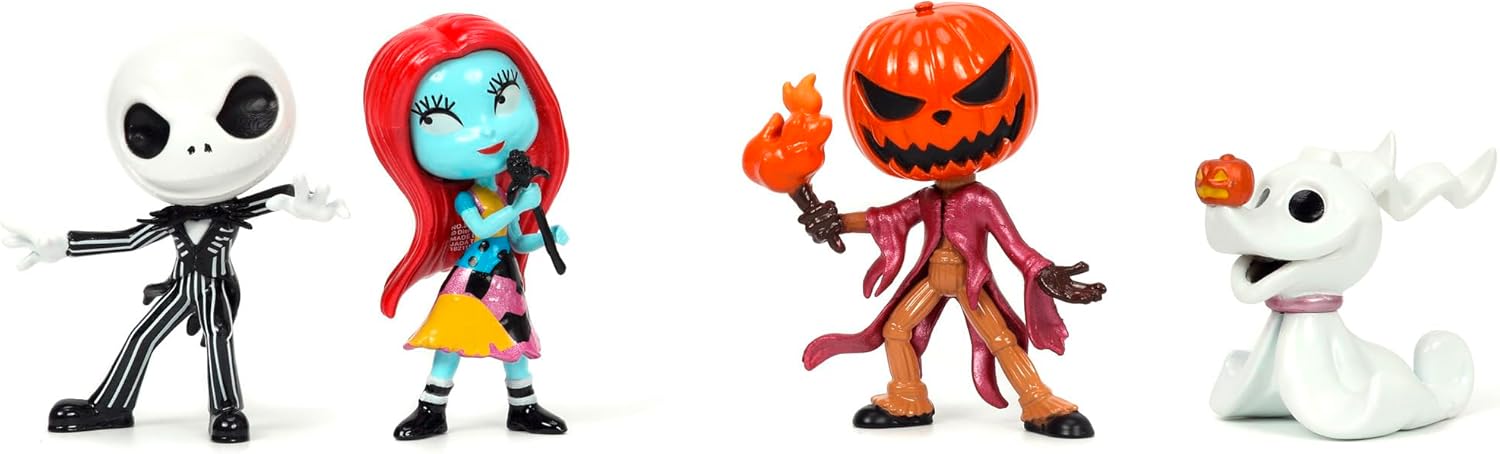 Buy JADA - THE NIGHTMARE BEFORE CHRISTMAS 4 P. 2,5Inch | Yallatoys.com