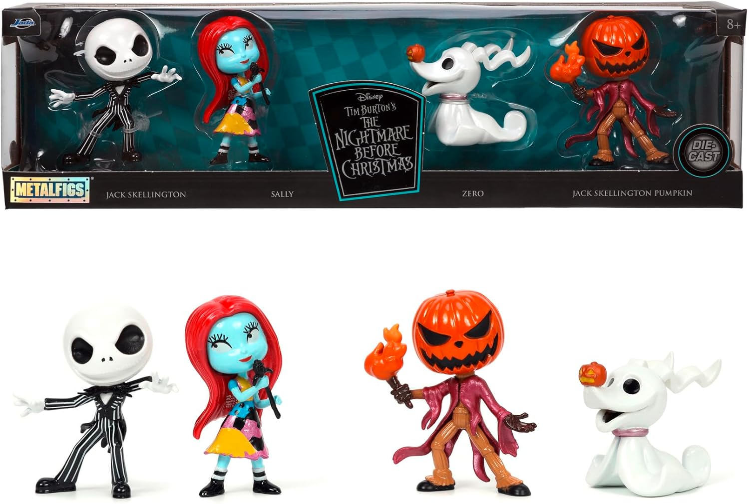 Buy JADA - THE NIGHTMARE BEFORE CHRISTMAS 4 P. 2,5Inch | Yallatoys.com