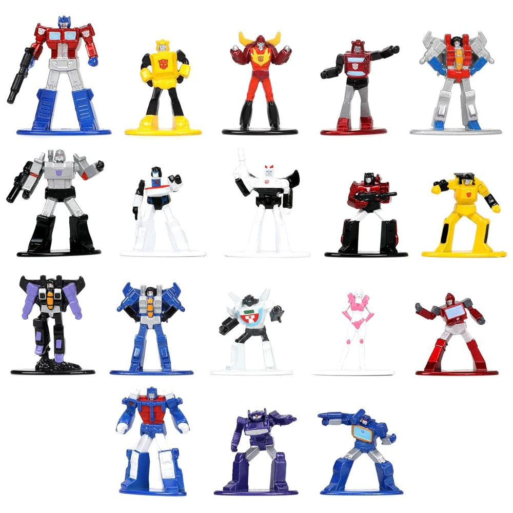 Buy Jada Transformers Nanofigs Wave 2 18pcs (Sold Separately Subject To Availability) | Yallatoys.com