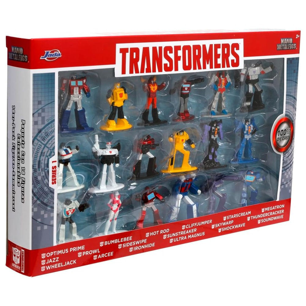 Buy Jada Transformers Nanofigs Wave 2 18pcs (Sold Separately Subject To Availability) | Yallatoys.com
