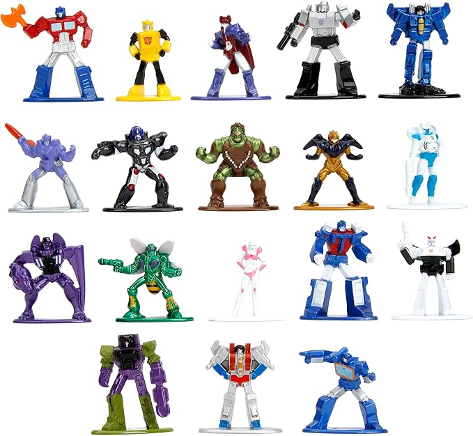 Buy Jada Transformers Wave 3 Nano Figures 18pcs (Sold Separately Subject To Availability) | Yallatoys.com