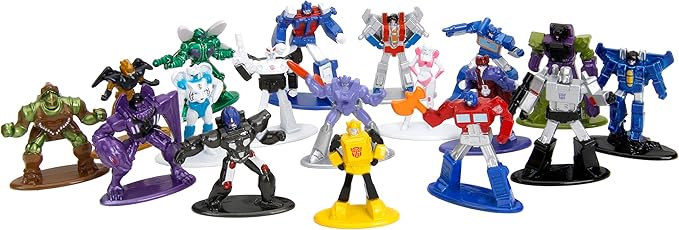Buy Jada Transformers Wave 3 Nano Figures 18pcs (Sold Separately Subject To Availability) | Yallatoys.com