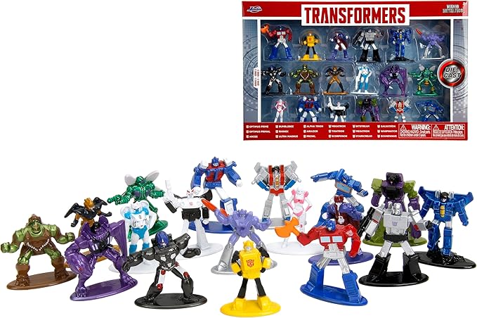 Buy Jada Transformers Wave 3 Nano Figures 18pcs (Sold Separately Subject To Availability) | Yallatoys.com