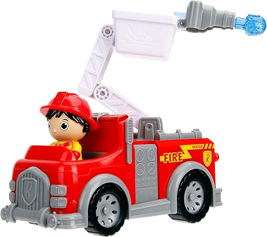 Buy Ryans World Ryan with Fire Engine 6inch | Yallatoys.com