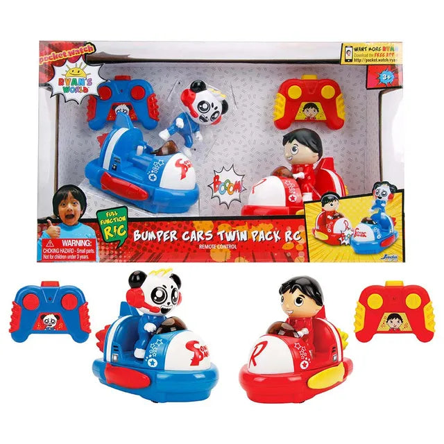 Buy RYAN'S WORLD RC BUMPER CARS TWIN PACK | Yallatoys.com