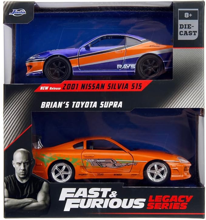 Buy Jada Fast & Furious Twin Pack Wave Cars 3&2 | Yallatoys.com
