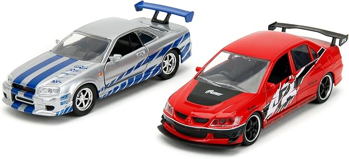 Buy Jada Fast & Furious Twin Pack Wave Cars 4&2 | Yallatoys.com