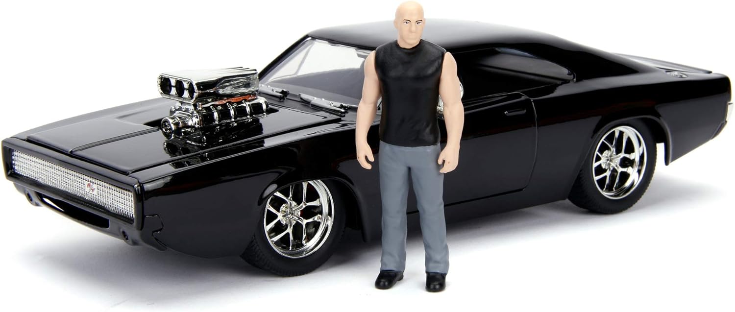 Buy Jada Fast & Furious Build & Collect Dom & Dodge Charger Car | Yallatoys.com