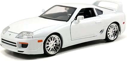 Buy Jada Fast & Furious 1995 Toyota Supra White | Yallatoys.com