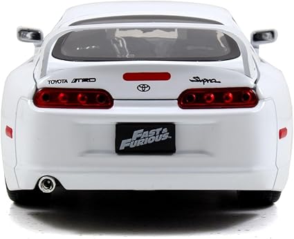 Buy Jada Fast & Furious 1995 Toyota Supra White | Yallatoys.com