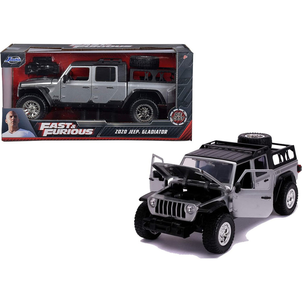 Buy Jada Hollywood Rides Fast 7 Furious Jeep 2020 | Yallatoys.com