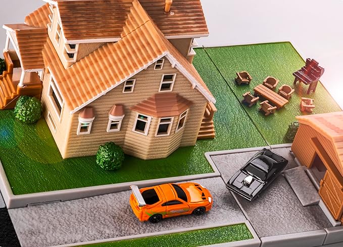 Buy Jada Fast & Furious Nano Doms House Display Diorama | Yallatoys.com