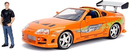 Buy Jada Fast & Furious 1995 Toyota Supra Orange | Yallatoys.com
