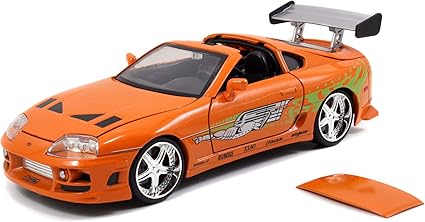 Buy Jada Fast & Furious 1995 Toyota Supra Orange | Yallatoys.com