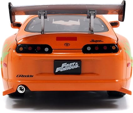 Buy Jada Fast & Furious 1995 Toyota Supra Orange | Yallatoys.com