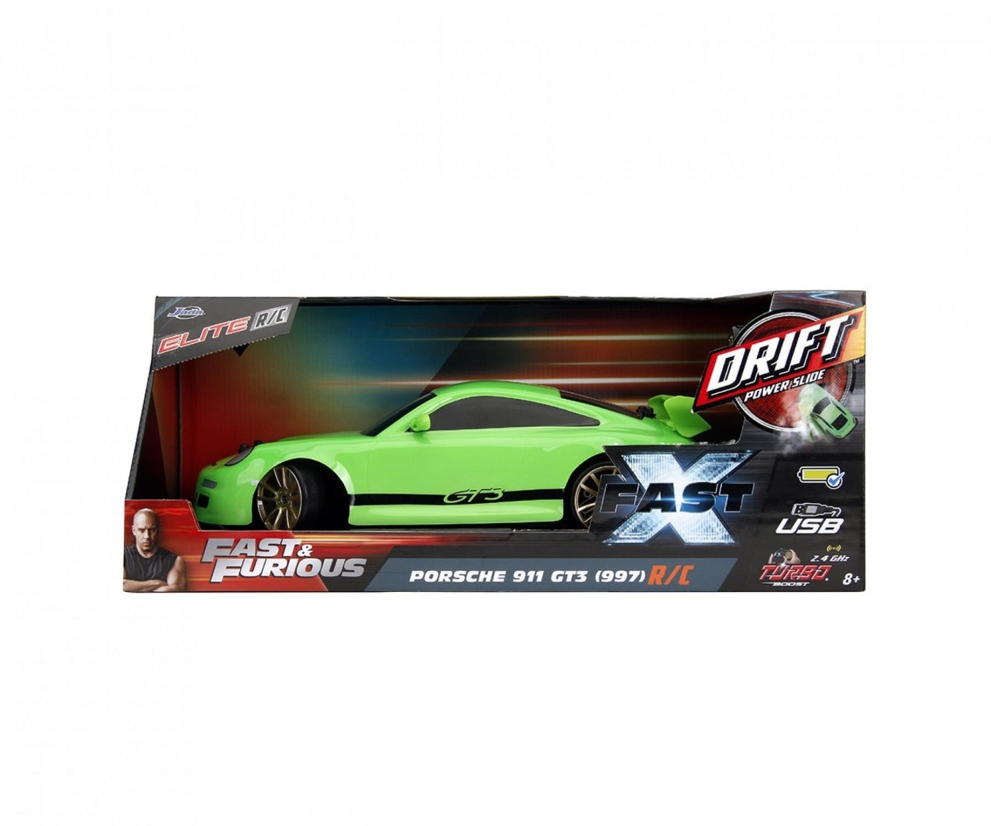 Buy Jada Fast And Furious Remote Control Porsche 911 Drift 1:10 Scale | Yallatoys.com