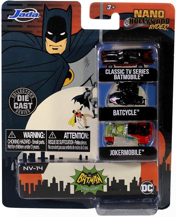 Buy Jada Batman Set of 3 Nano Collectable Die Cast | Yallatoys.com