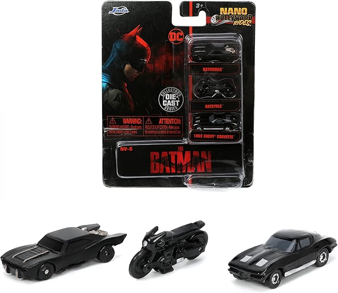 Buy Jada Batman Nano Cars Pack of 3 (Sold Separately Subject To Availability) | Yallatoys.com