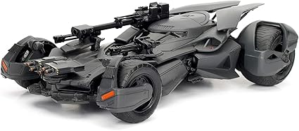 Buy Jada Batmobile car metal Justice League Batman batmovil Black & White One Size | Yallatoys.com