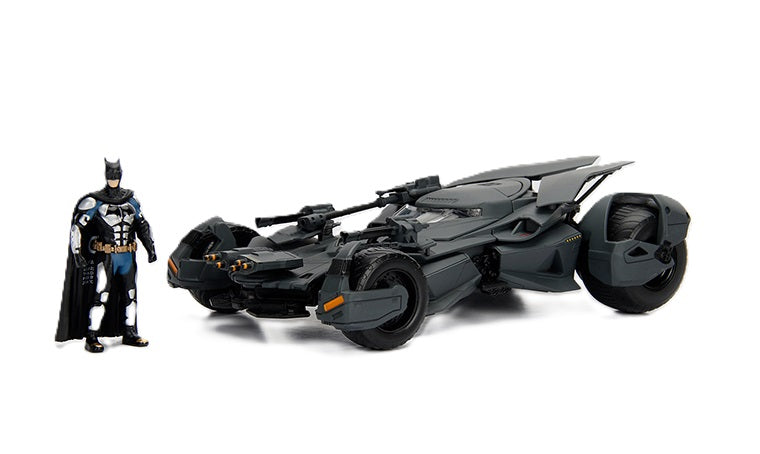 Buy Jada Batmobile car metal Justice League Batman batmovil Black & White One Size | Yallatoys.com
