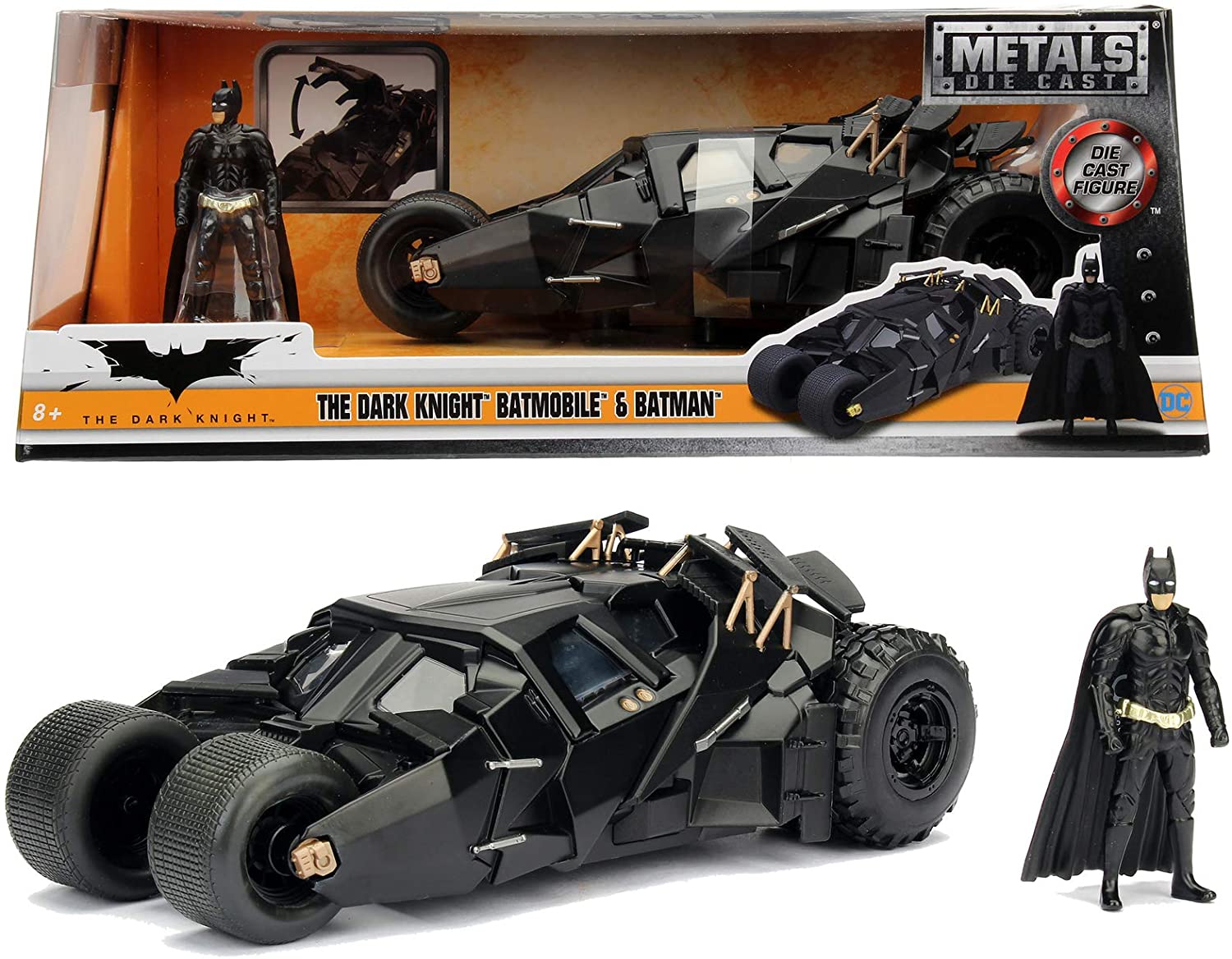 Buy Batman The Dark Knight Batmobile 1:24 | Yallatoys.com