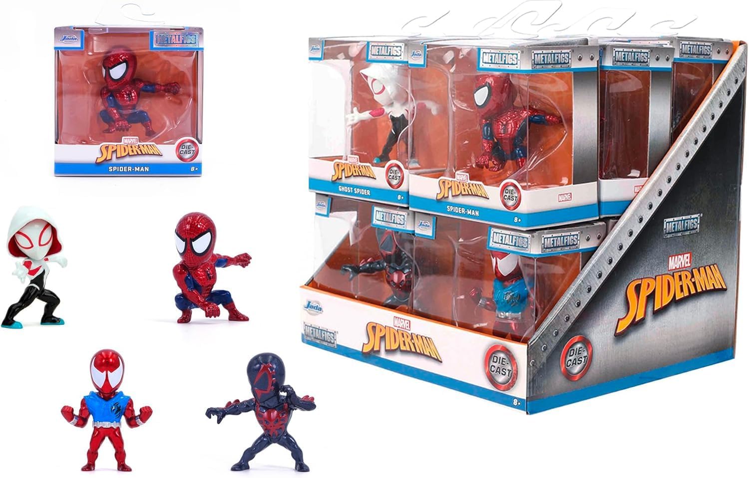 Buy Jada Toys Spider Man Figure (Sold Separately Subjected To Availability) | Yallatoys.com