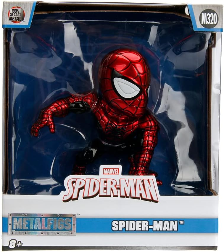 Buy Jada Marvel Superior Spiderman Diecast Metallic Figure 10cm | Yallatoys.com