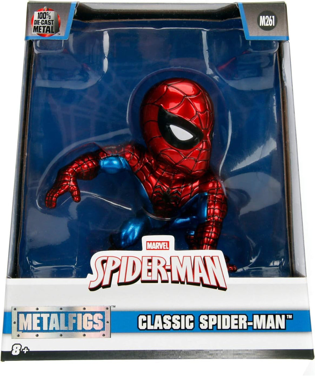 Buy Jada Marvel 4inch Classic Spiderman Figure | Yallatoys.com