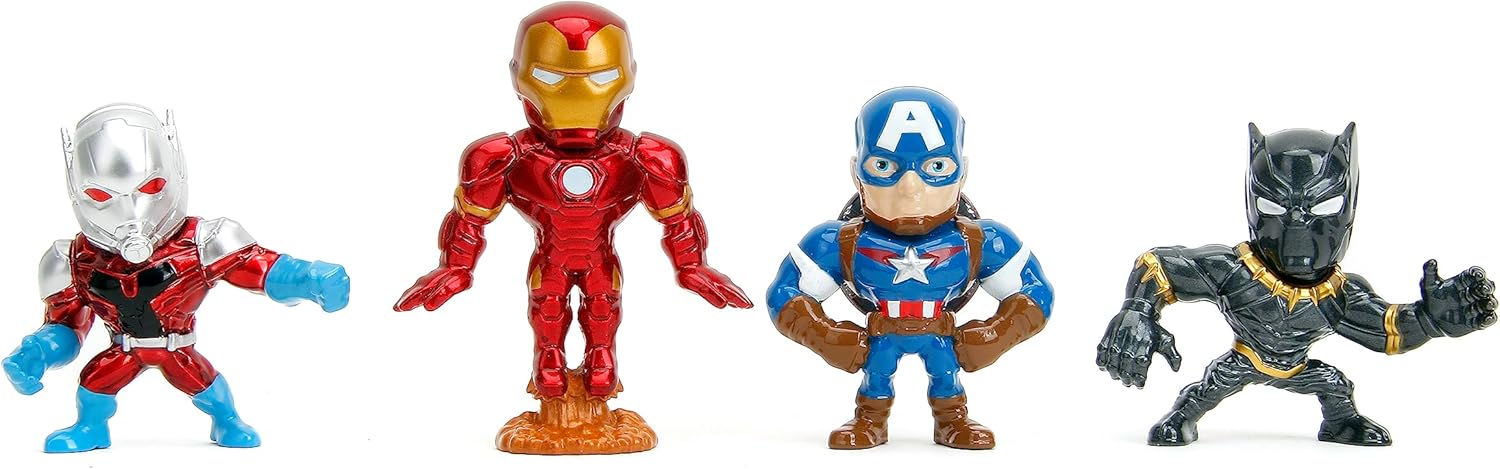 Buy Jada Marvel Figure 4 Pack (Sold Separately Subject To Availability) | Yallatoys.com