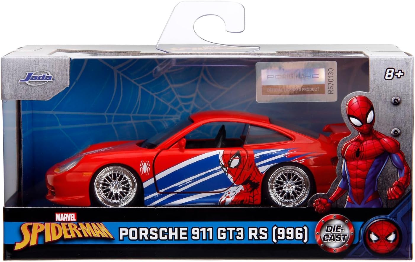 Buy Jada Toys Spider Man Porsche 911 Gt3 Rs Car | Yallatoys.com