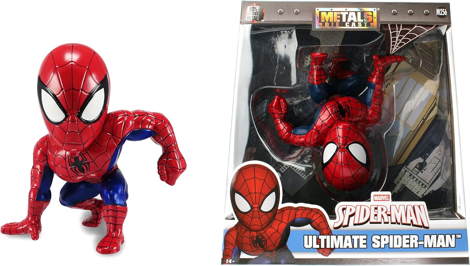 Buy Jada Marvel 6inch Spiderman Die Cast Collector Figure | Yallatoys.com